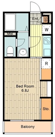 リブリ・リア コートの物件間取画像